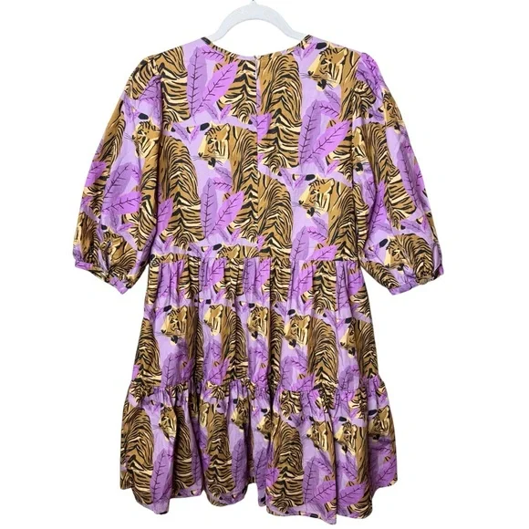 FARM Rio Tiger Leaves Mini Dress - Picture 5 of 13